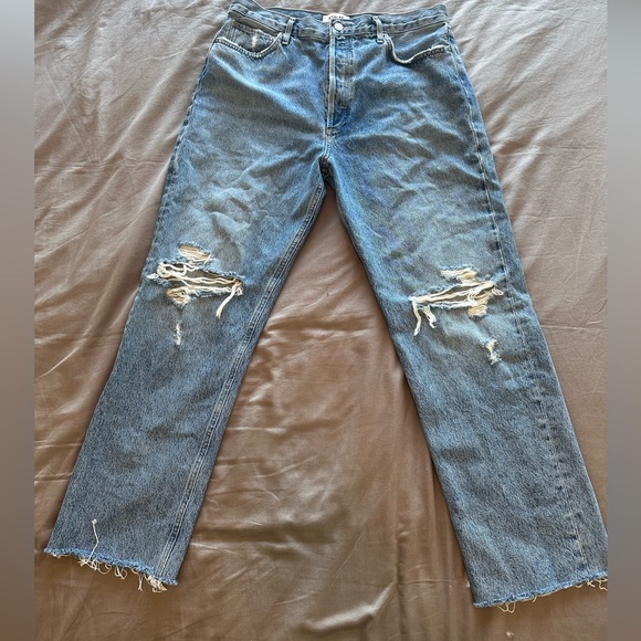 Agolde 90s pinch distressed jeans - Picture 3 of 6
